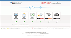 Desktop Screenshot of ironheartbeat.com